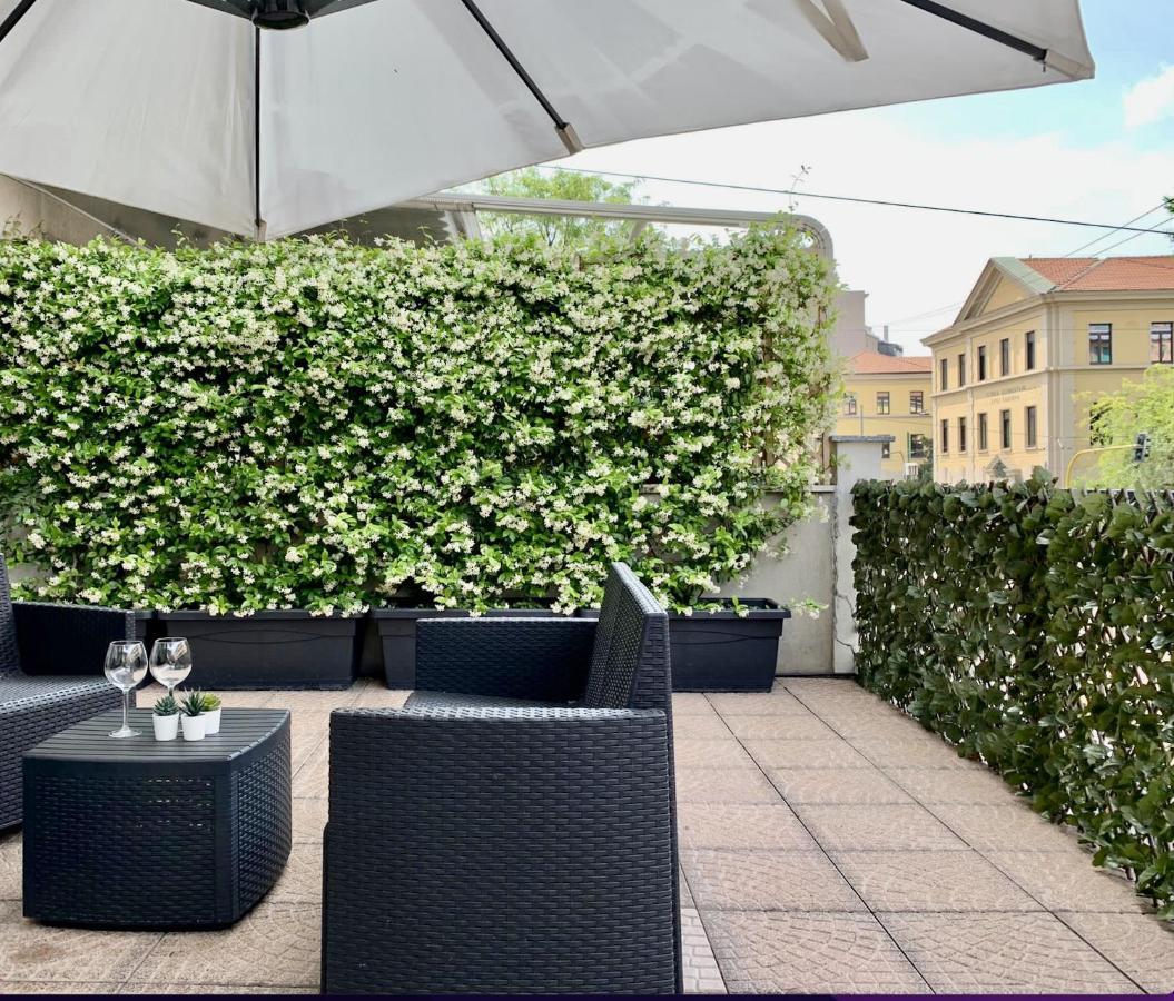Bright Terrace In Milano Apartment Екстериор снимка